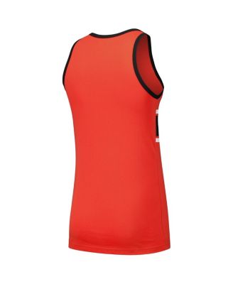 Men's Orange San Francisco Giants Jersey Ringer Tank Top T-Shirt