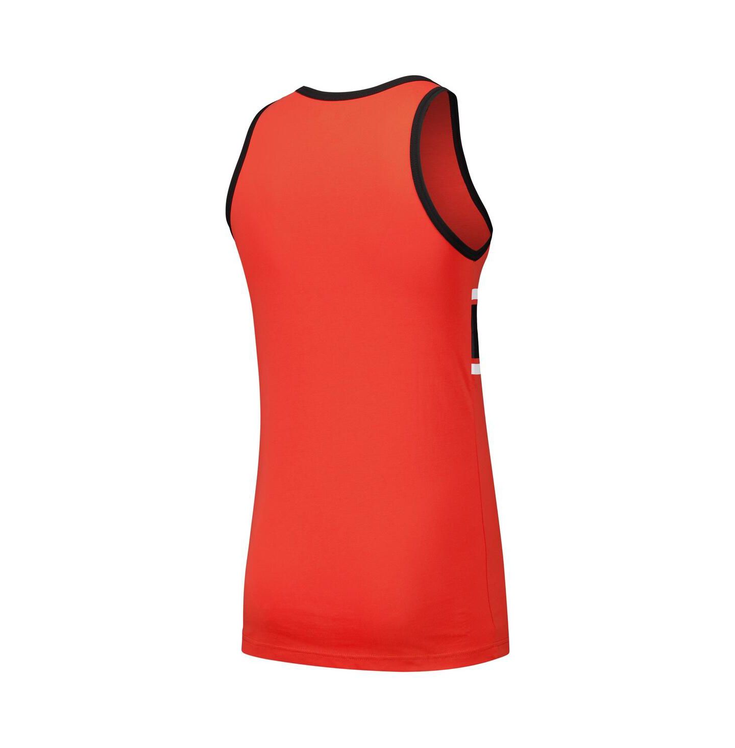 Мужская футболка New Era Orange San Francisco Giants Jersey Ringer Tank Top — фото 2