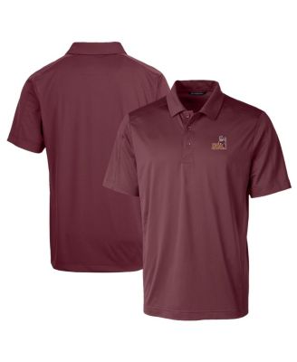 Cutter & Buck - Men's Maroon Arizona State Sun Devils Team Logo Big Tall Prospect Textured Stretch Polo