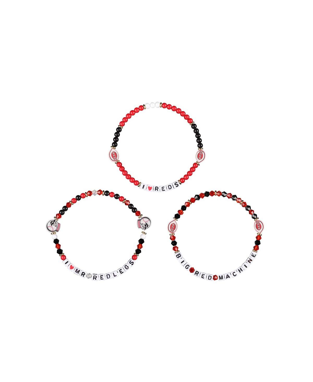 Cincinnati Reds 3-Pack Friendship Bracelet Set