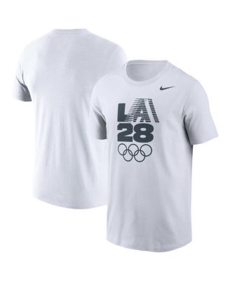 Nike - Men's White LA28 Summer Olympics Performance T-Shirt