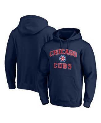 Fanatics - Men's Navy Chicago Cubs Heart Soul Pullover Hoodie