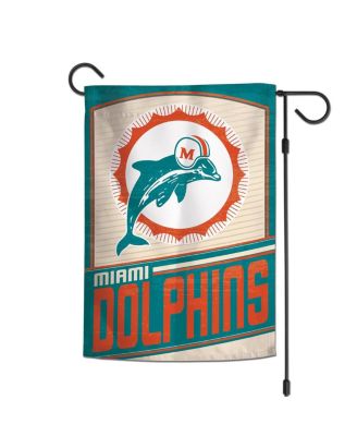 Miami Dolphins 2-Sided 12'' x 18'' Team Garden Flag