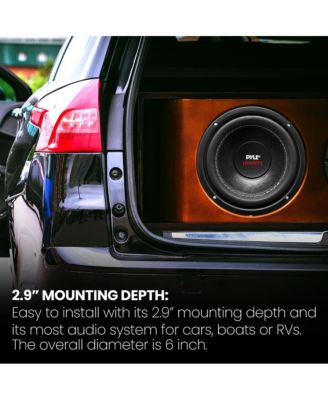 6.5'' 600 Watt Dual Voice Coil Subwoofer, 4 Ohm