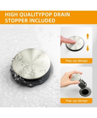 Bathroom Faucet, 8 Inch Widespread Bathroom Sink Faucet