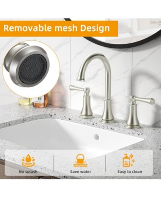 Bathroom Faucet, 8 Inch Widespread Bathroom Sink Faucet