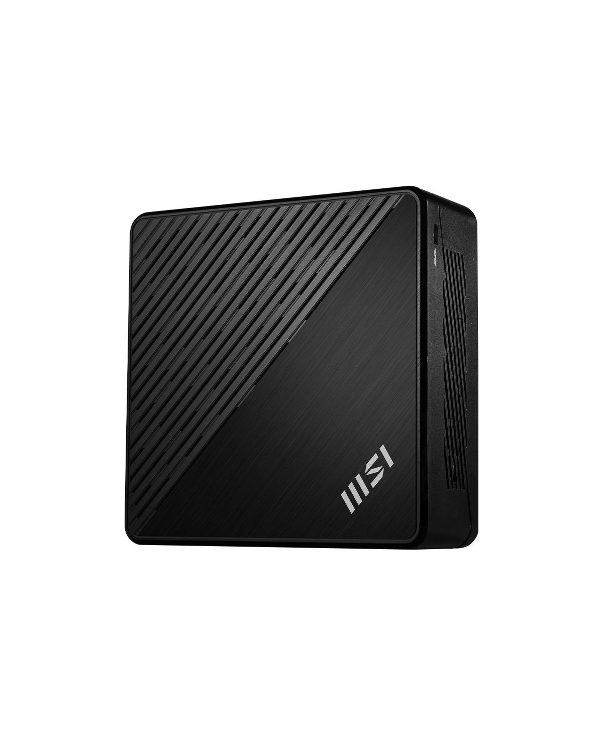 Msi Cubi 5 12M-266US Mini Desktop Computer, Intel Core i3-1215U 1.2GHz, 8GB Ram, 1TB Ssd, Windows 11 Home, Black