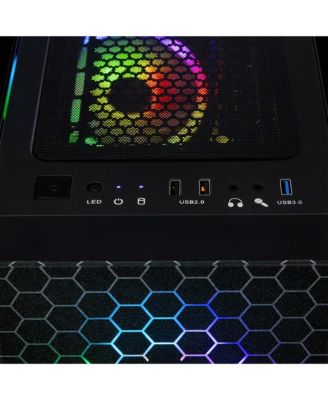 SET Gaming Desktop - AMD Ryzen 5 8600G 4.3GHz 6-Core Processor, 16GB DDR5 Memory, , 500GB SSD, WiFi, Windows 11 Home 64-bit