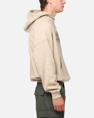 Men's Camo Script Hoodie, XXXLarge, Beige/Khaki