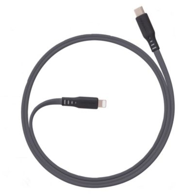 Flat USB-C to Apple Lightning High Speed Tangle-Free 3 Foot Cable
