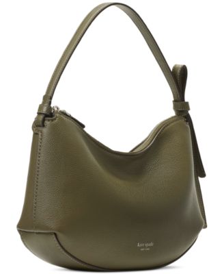 Loop Medium Pebbled Leather Shoulder Bag