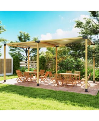 12PCS Pergola Kit Brackets for 4"x4" (Actual 3.6"x3.6") Lumber