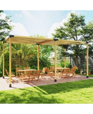 12PCS Pergola Kit Brackets for 4"x4" (Actual 3.6"x3.6") Lumber