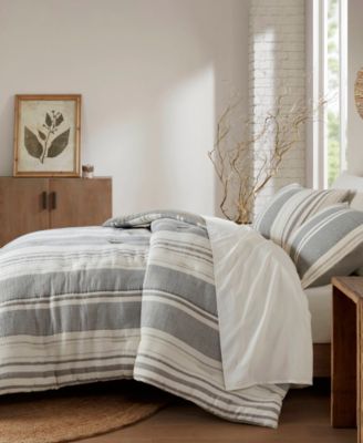 Mesa Stone Washed 3-Pc. Comforter Set, Full/Queen