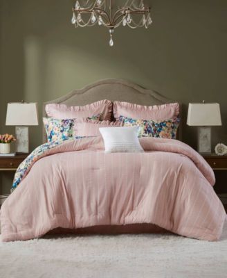 Ophelia Floral 8-Pc. Comforter Set, Queen