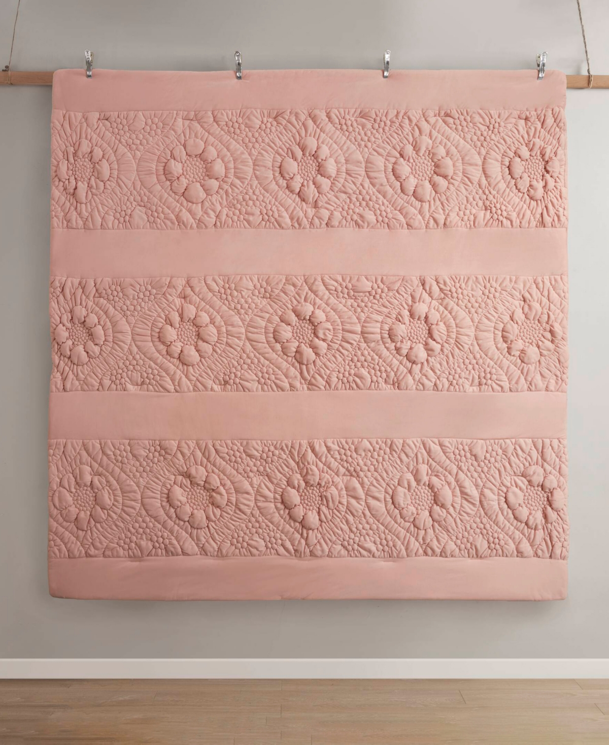 Madison Park Elise Floral 3-Pc. Comforter Set, Full/Queen