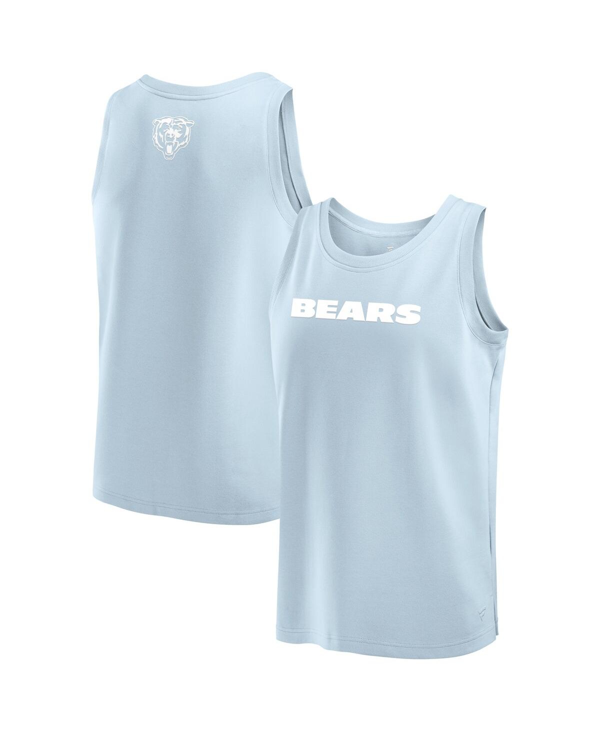 Men's Light Blue Chicago Bears Elements Tank Top - Light Blue
