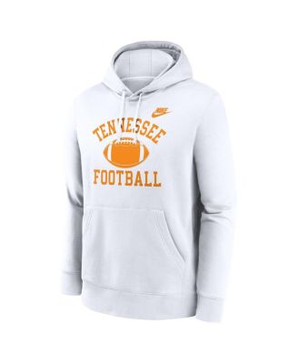 Men's White Tennessee Volunteers Legacy Football Icon Club Fleece Pullover Hoodie