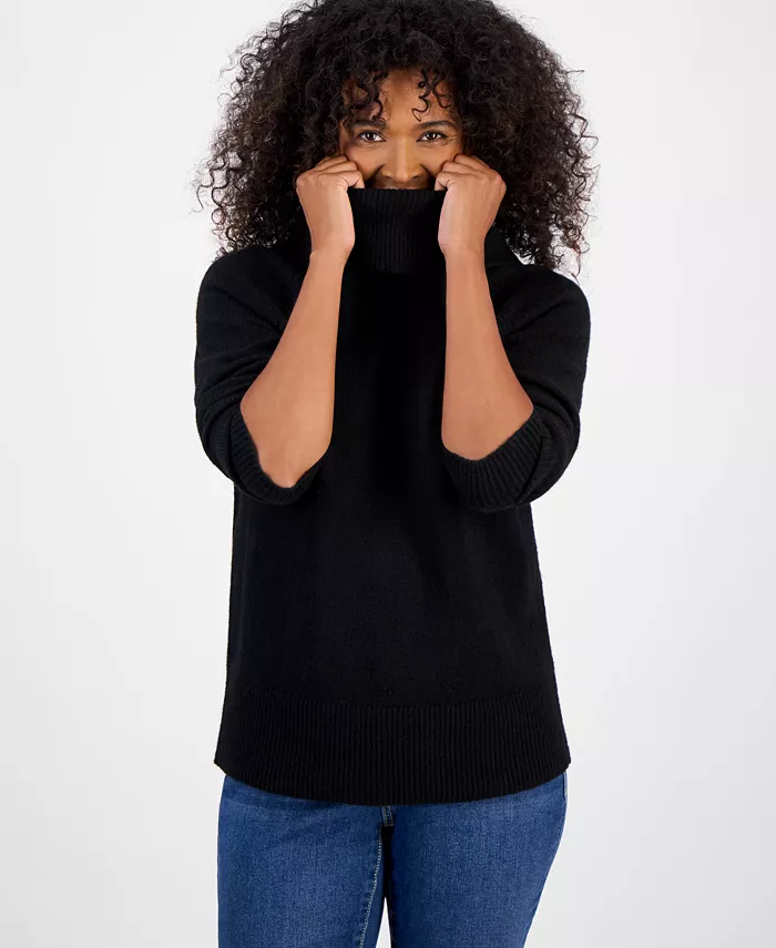 Women's Cowl-Neck Sweater - thumbnail 3