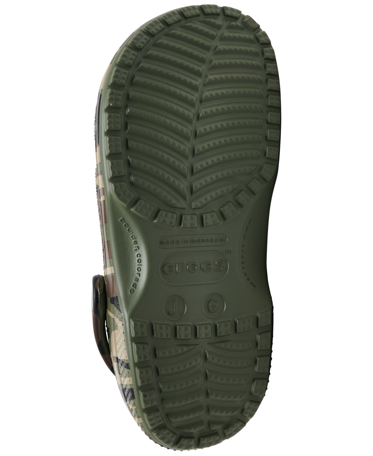 Crocs Big Kids Classic Camo Print Clog Sandals From Finish Line