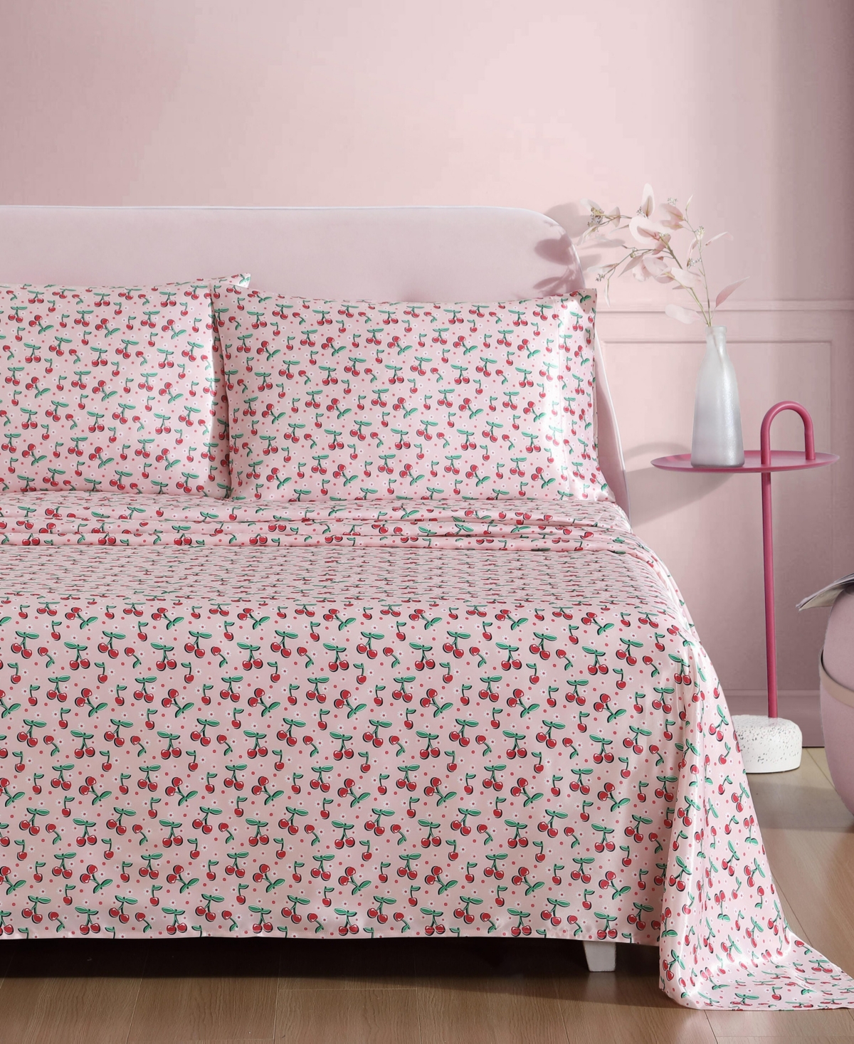Betsey Johnson Closeout!  Satin 3-pc. Sheet Set, Twin
