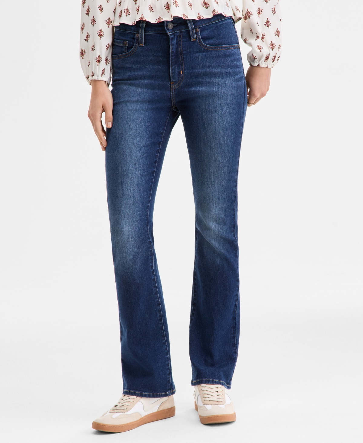 Levi's Women's 725 High-waist Bootcut Jeans In Blue