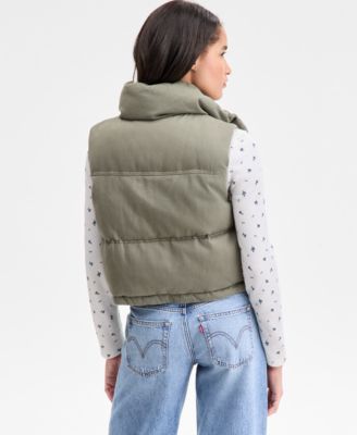 Women's Sleeveless Puffer Vest Jacket