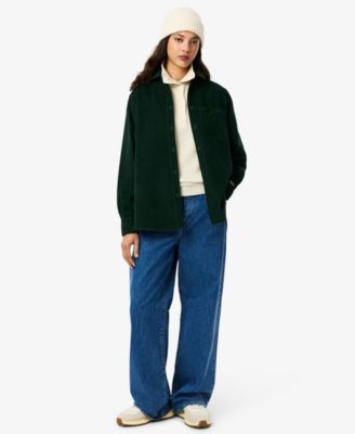 Women's Corduroy Button Up Top