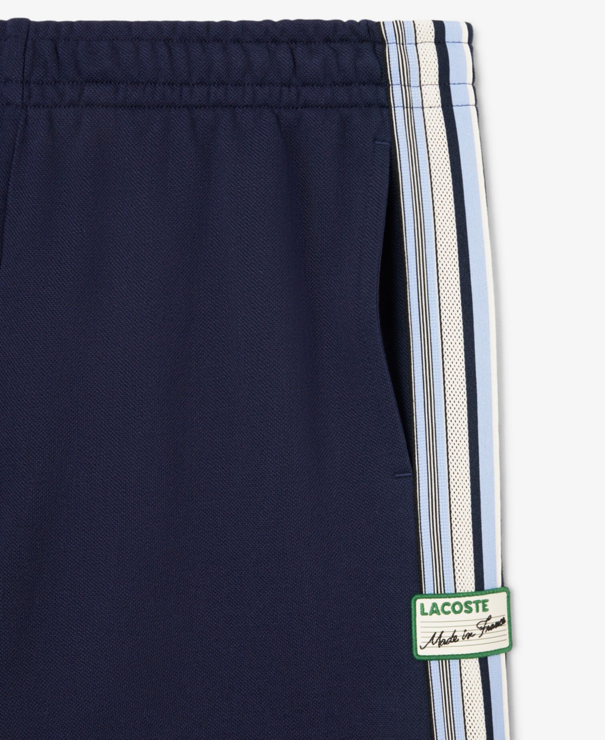 Lacoste Usa Women's Striped Wide Fit Sweatpants