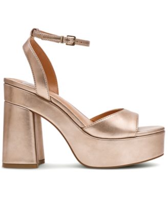 Women's Wizzard Two-Piece Platform Block Heel Dress Sandals