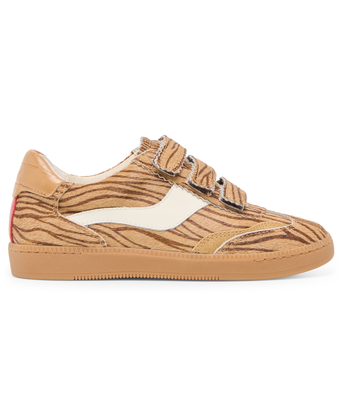 Dolce Vita Women's Notice Velcro Strap Low Profile Sneakers In Brown
