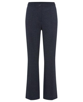 Mona Fit Bootcut Leg Denim Look Cropped Trouser