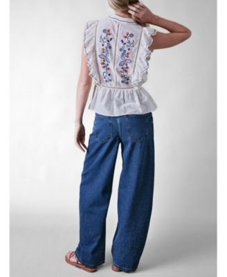 Women's Wild Strawberry Silk Blend Blouse