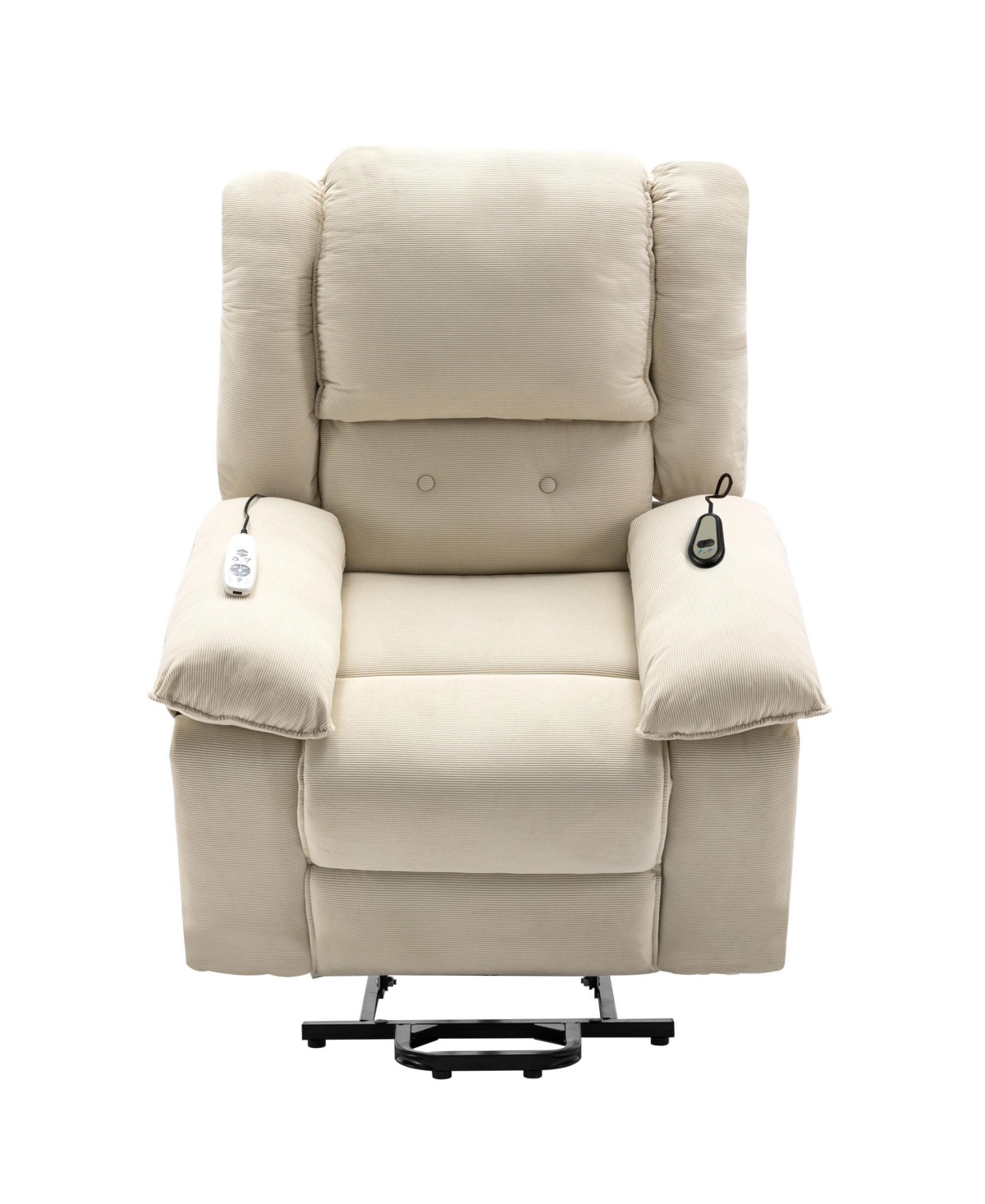 Flynama Massage Recliner,Power Lift Chair for Elderly with Adjustable Massage and Heating Function,Recliner Chair with Infinite Position and Side Pock