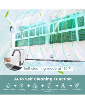 17000 BTU Mini Split Air Conditioner 21 SEER2 AC Unit w/ Heat Pump Energy Star Certified