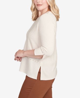 Women's Mount Laurel Heat Set Embellished Solid Top