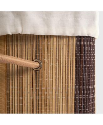 Square Coconut Sticks Collapsible Waterproof Laundry Hamper with Lid and Handles for Organizer, Clothes, Toy Durable Folder Washing Bin for Easy Carrying