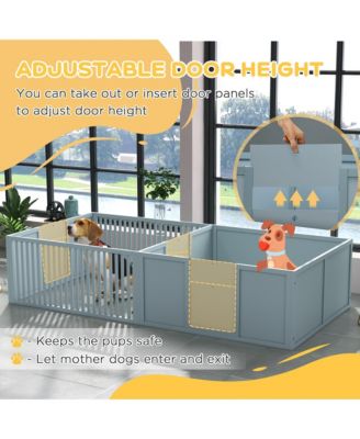 Whelping Box Dogs Newborn Puppy Supplies for Mama's Comfort