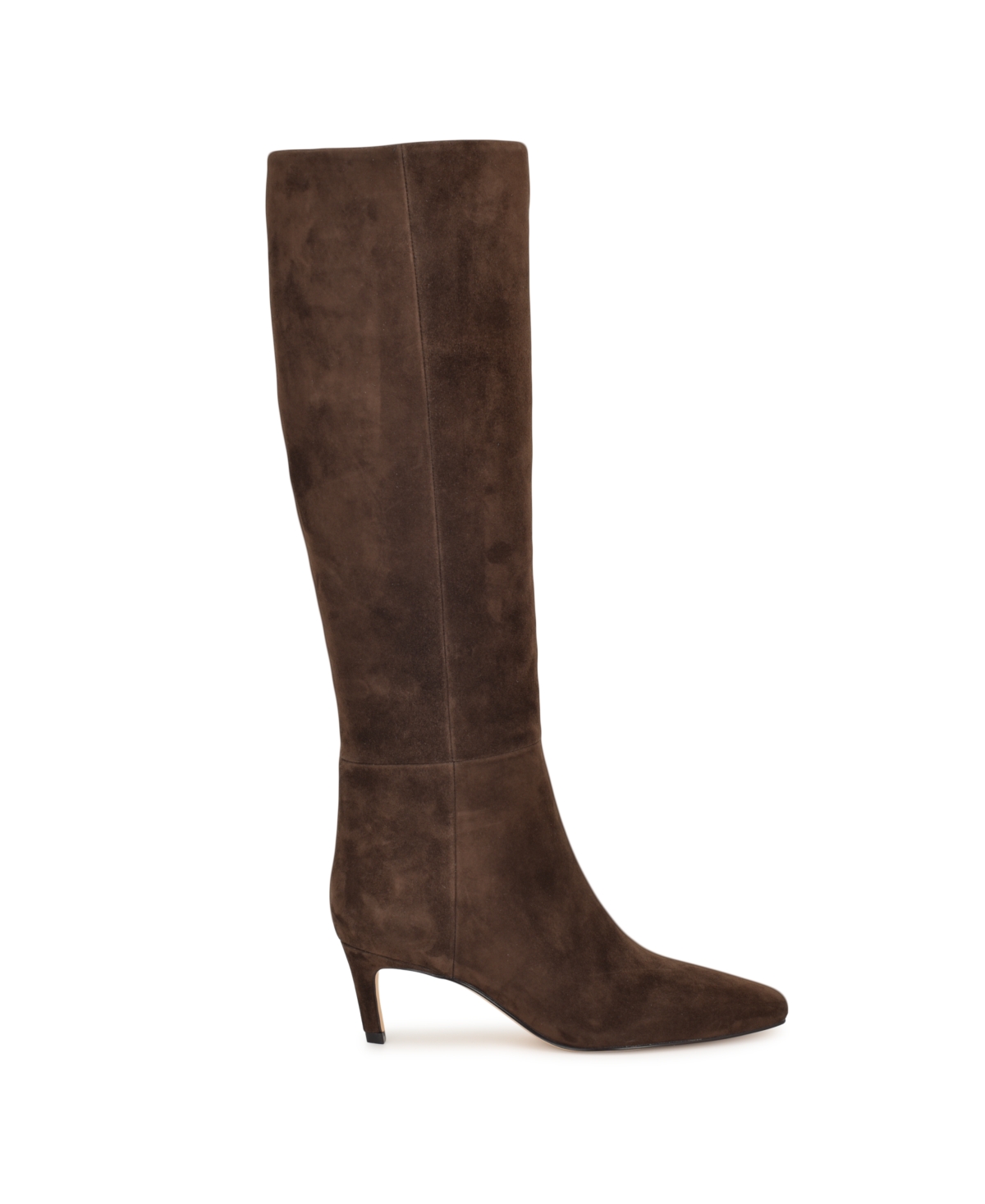 Nine West Women's Caddy Wide Calf Tall Kitten Heel Boots