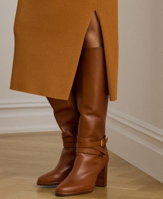 Women's Grenya Rib-Knit Pencil Midi Skirt