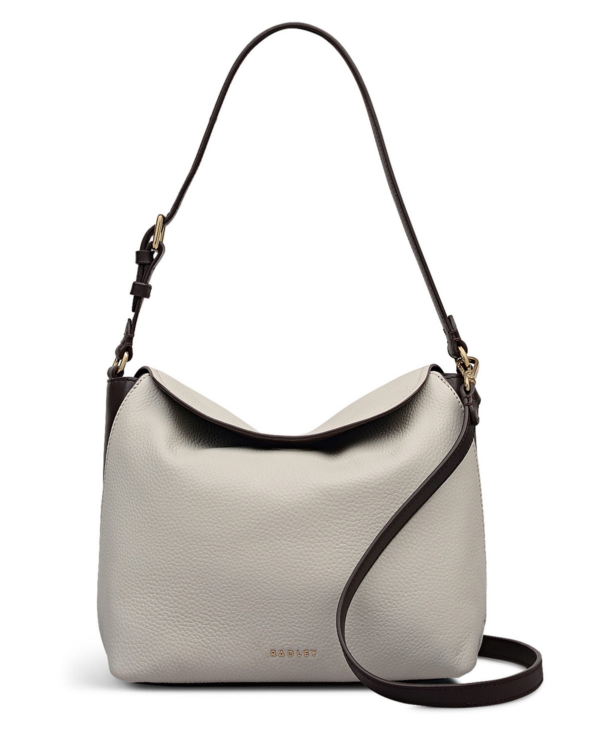 Radley London City Road Small Flap Over Shoulder Bag In White