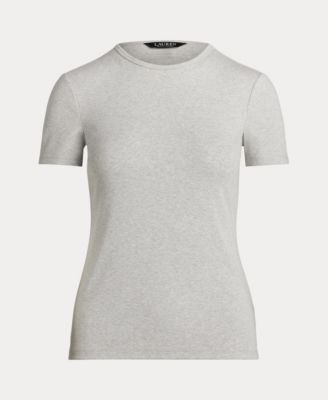 Women's Stretch Cotton Crewneck Tee