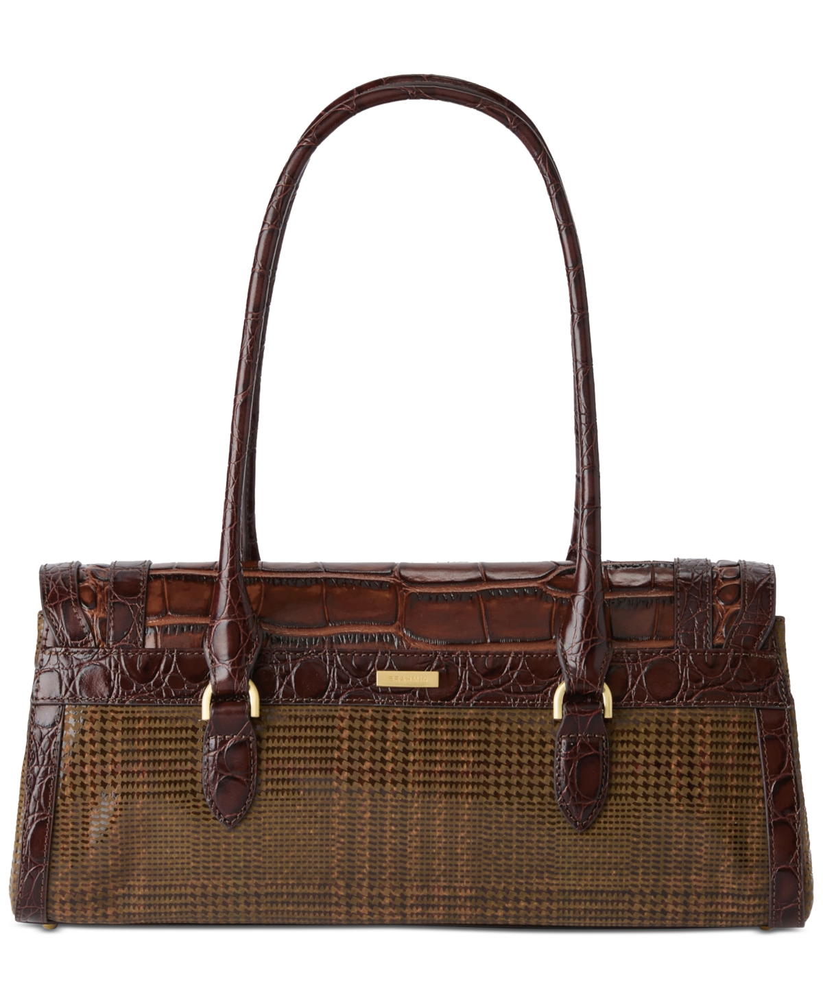 Brahmin Dayan Leather Satchel Bag