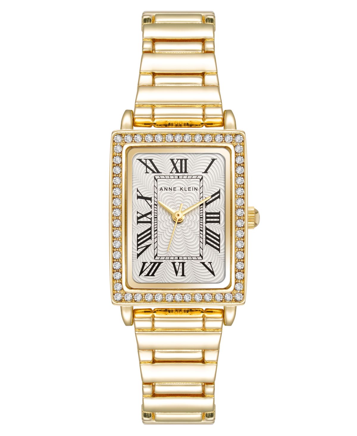 Женские кварцевые прямоугольные часы из металлического сплава золотистого оттенка, 21 мм