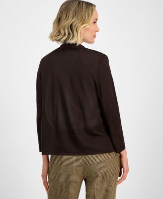 Women's Long Sleeve Cardigan Sweater, Regular & Petite