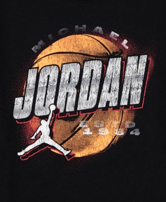 Toddler and Little Boys Distressed Chrome T-Shirt