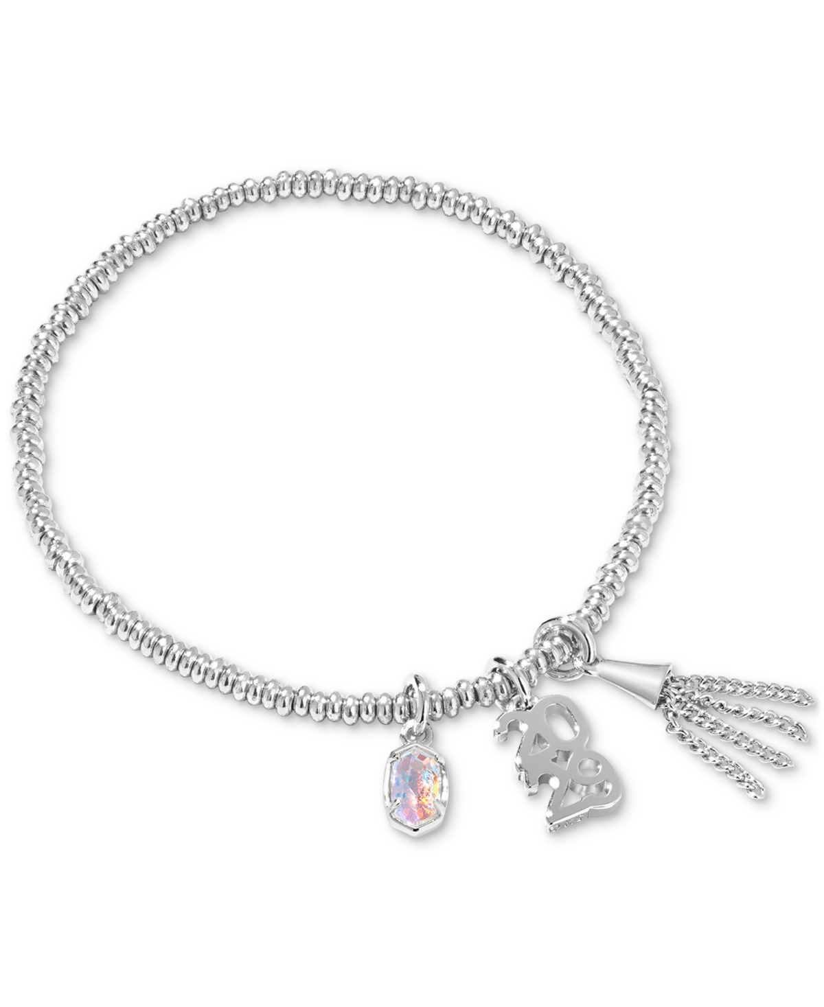 Kendra Scott 2029 Graduation Stretch Bracelet In Purple