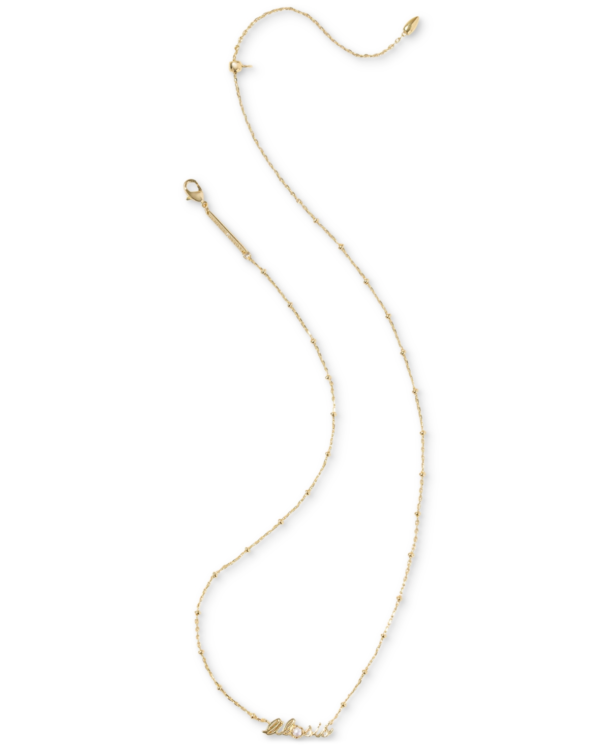 Kendra Scott Cultured Freshwater Pearl Lil Sis 19" Pendant Necklace In Gold