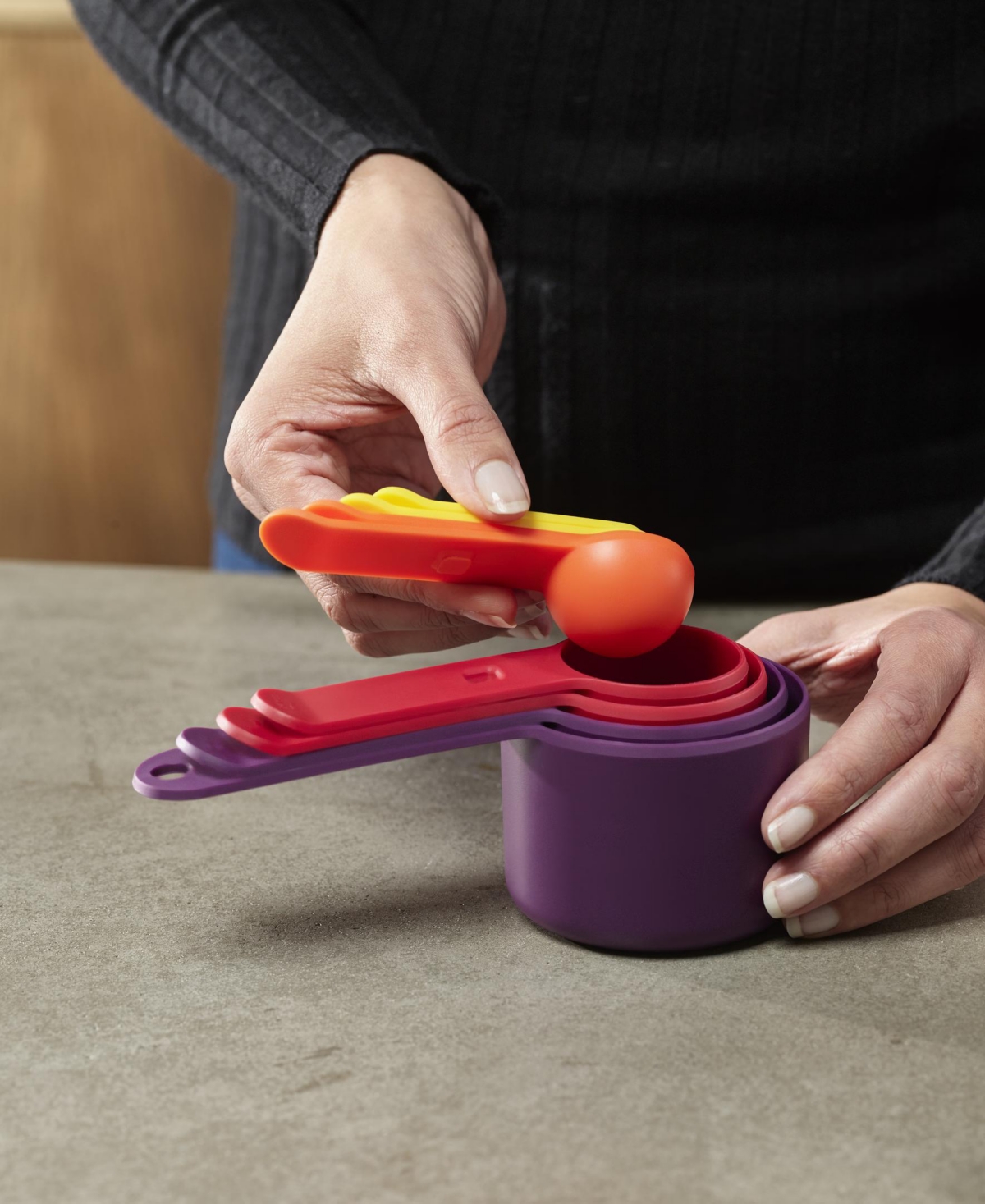 Joseph Joseph Nest 8-piece Measuring Cup Set In Multi
