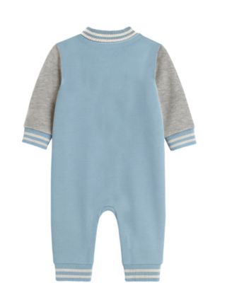 Baby Boys Mickey Mouse Varsity Fleece Coverall